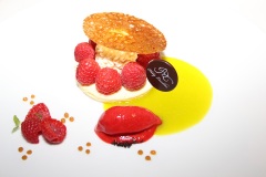 hiely-lucullus-gerald-azoulay-framboises-sur-alfajor-huile-olive-coriandre-