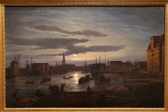 johan-christian-dahl-port-de-copenhague-clair-de-lune