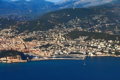 Nice, port Lympia, Mont Boron