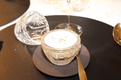 Nice - L'Aromate. L’œuf parfait en cloche horlogère