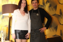 Nice - L'Aromate. Mickaël Gracieux avec Amélie