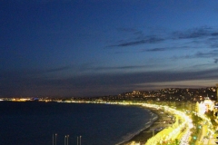 Nice - Baie des Anges la nuit