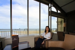 Saint-Malo - Grand Hôtel des Thermes - La Passerelle, Amélie en fin d'après midi