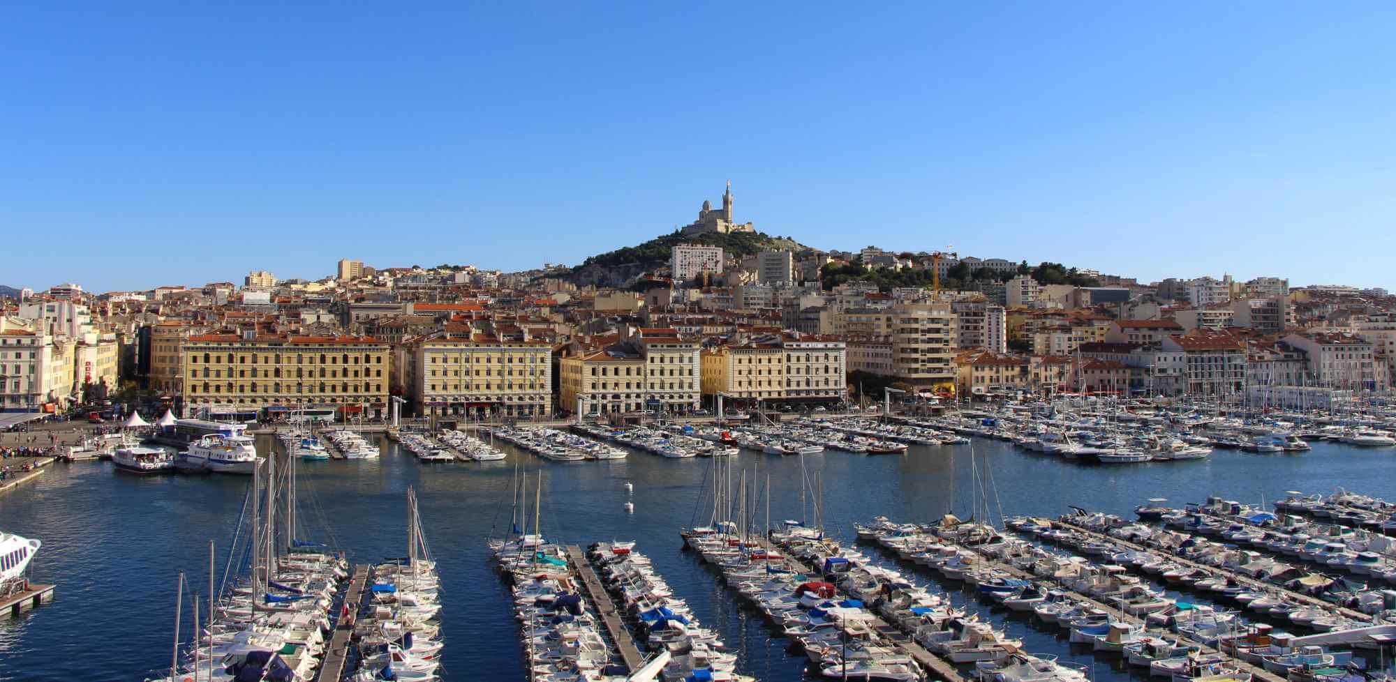 Marseille Le Vieux Port D un Quai L autre Imagine Am lie