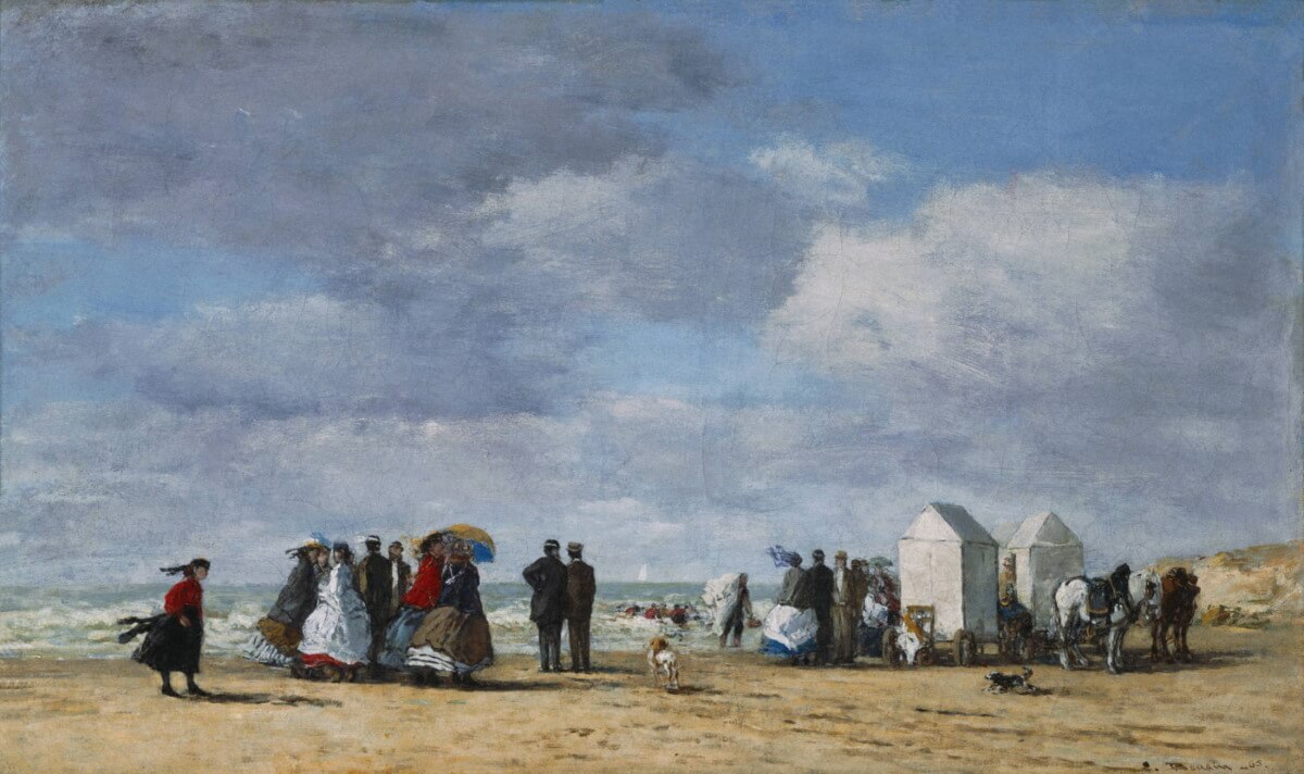 Eugène Boudin. France, Normandie, Normandie impressionniste, Trouville.