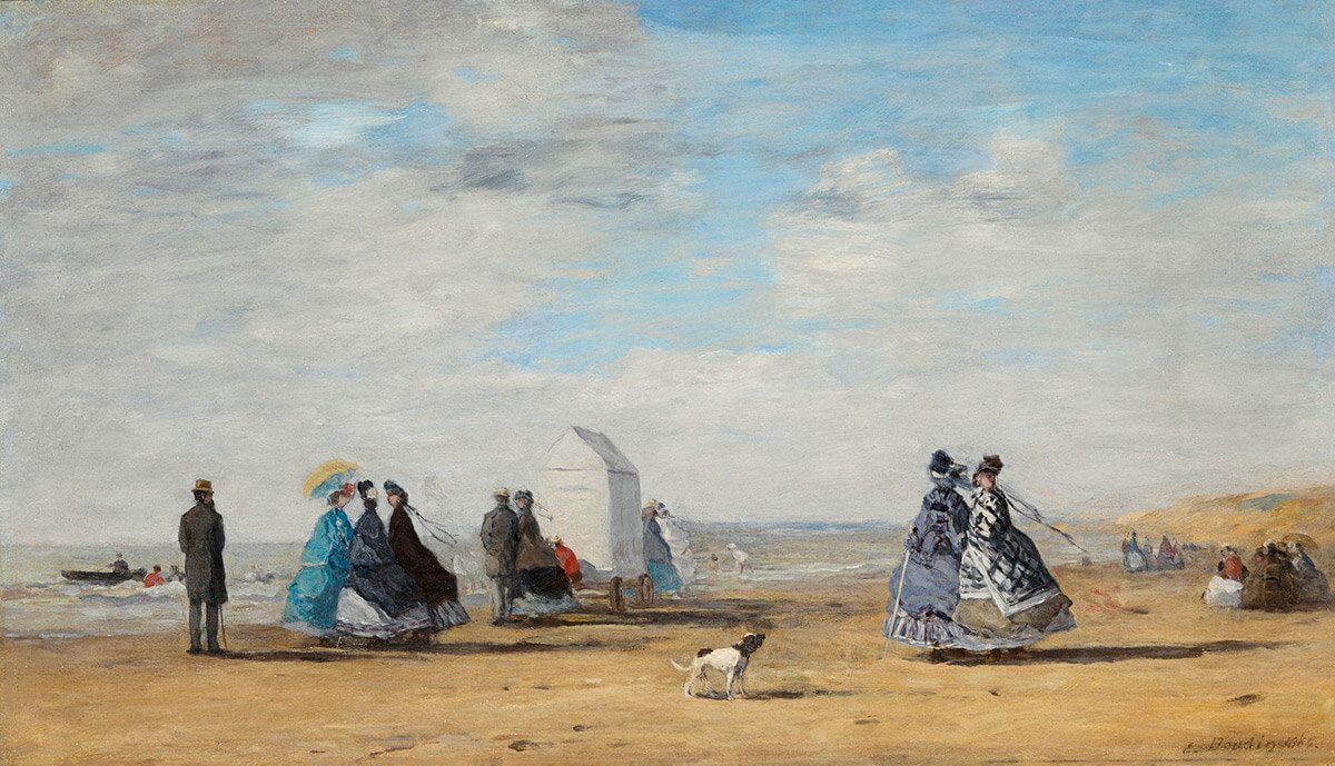 Eugène Boudin. France, Normandie, Normandie impressionniste, Trouville.