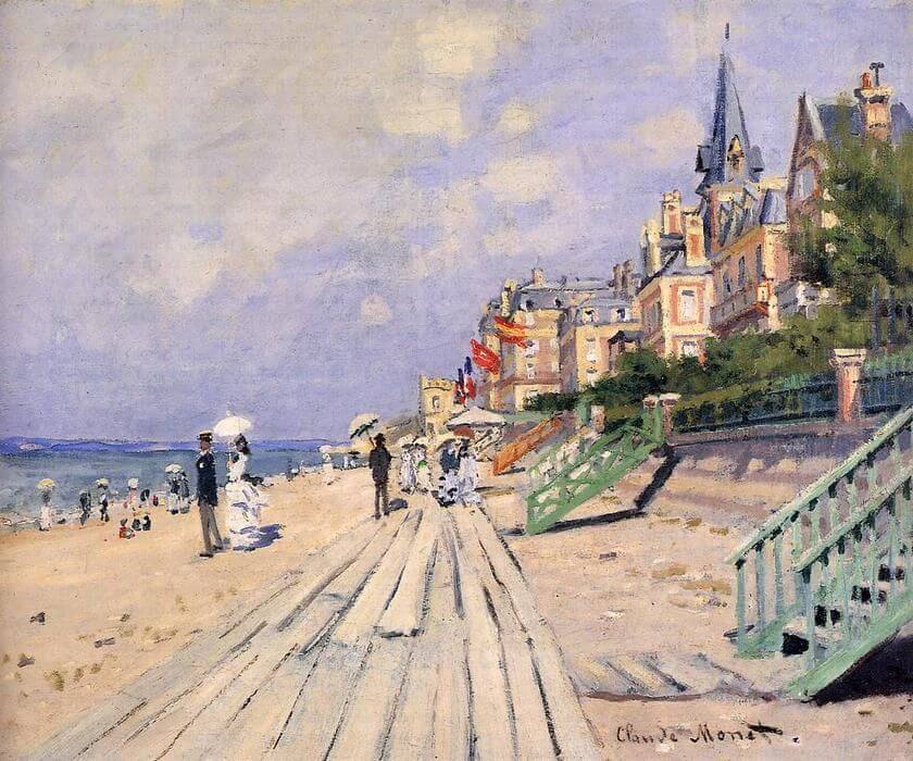 Claude Monet. France, Normandie, Normandie impressionniste, Trouville.