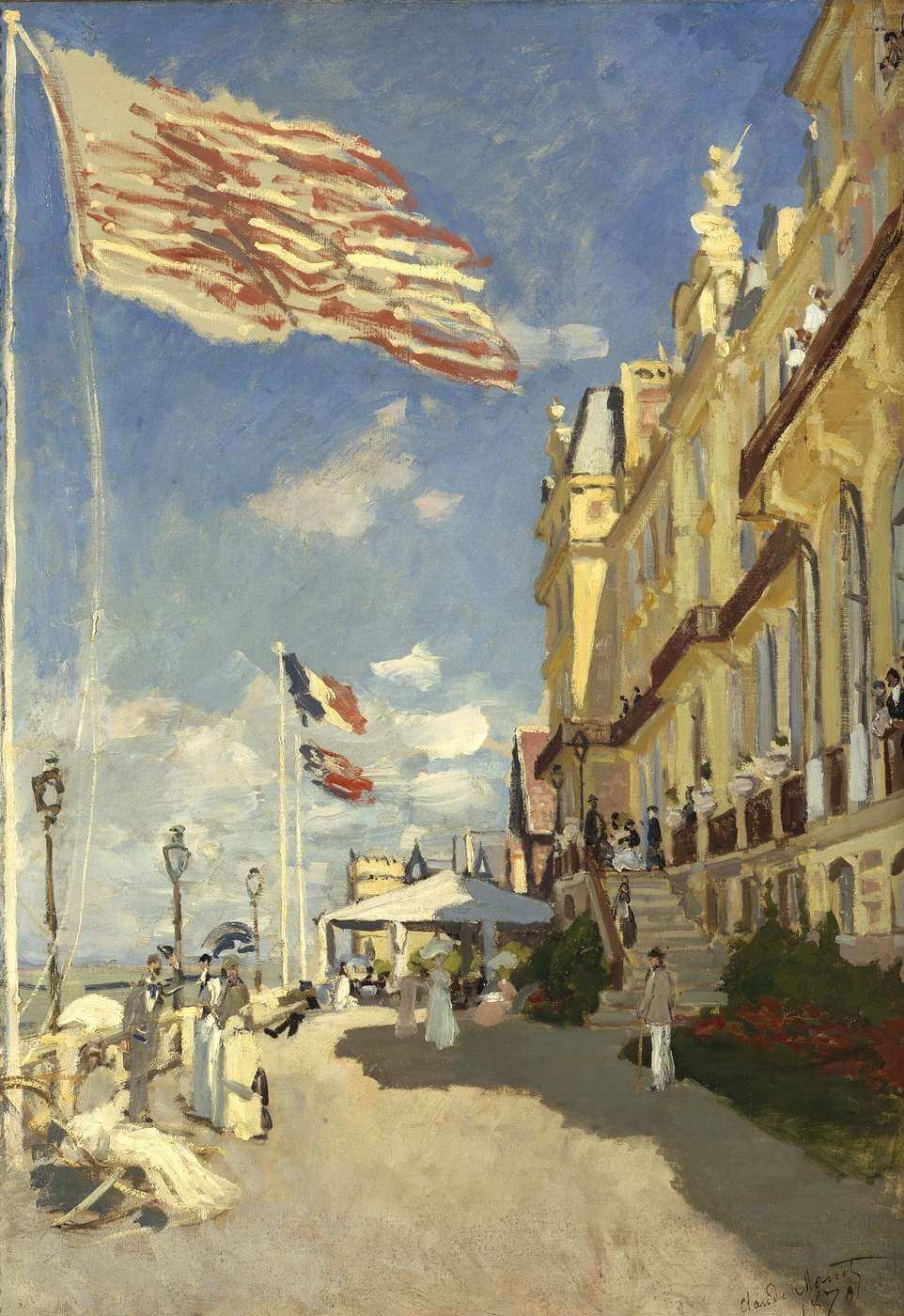 Claude Monet. France, Normandie, Normandie impressionniste, Trouville.