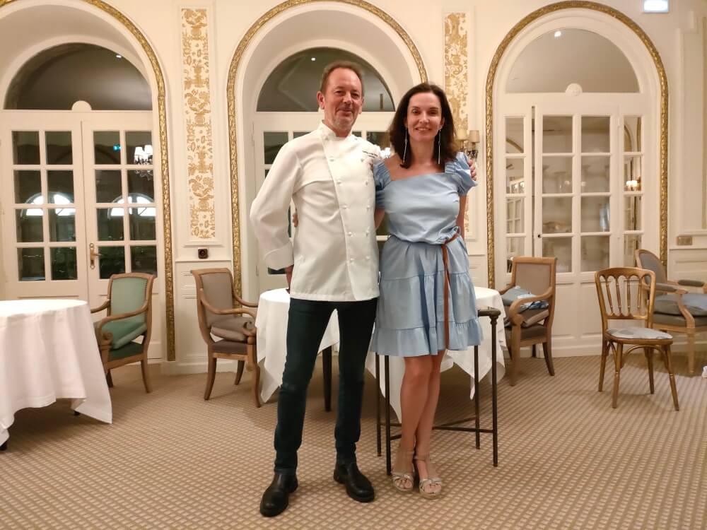 Avignon. Pascal Auger, chef étoilé Michelin. Amélie, the sexy french lady.