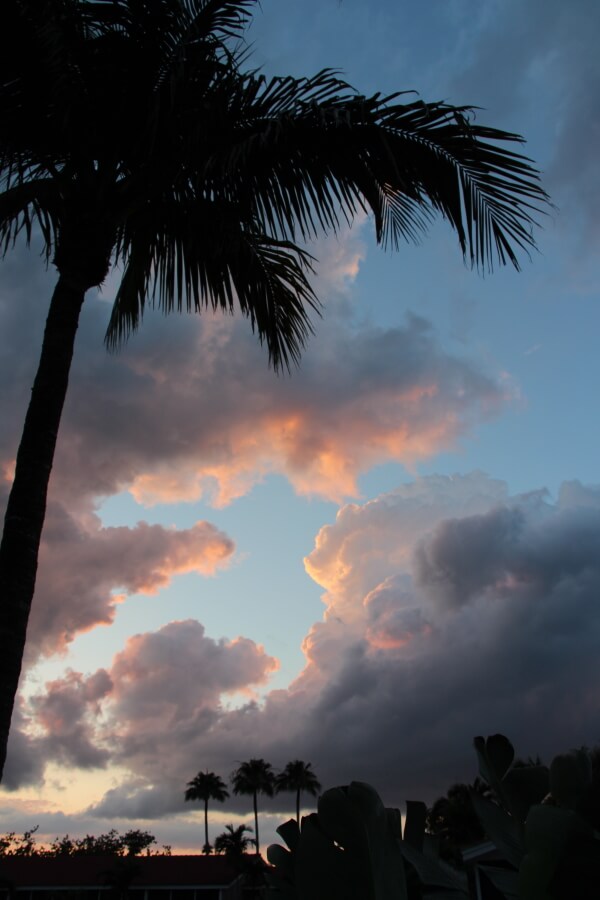 Florida. Sanibel Island. Crépuscule. Sunset.
